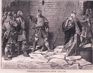 Übergabe von Bamborough Castle AD 1095
